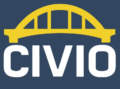 civio logo white